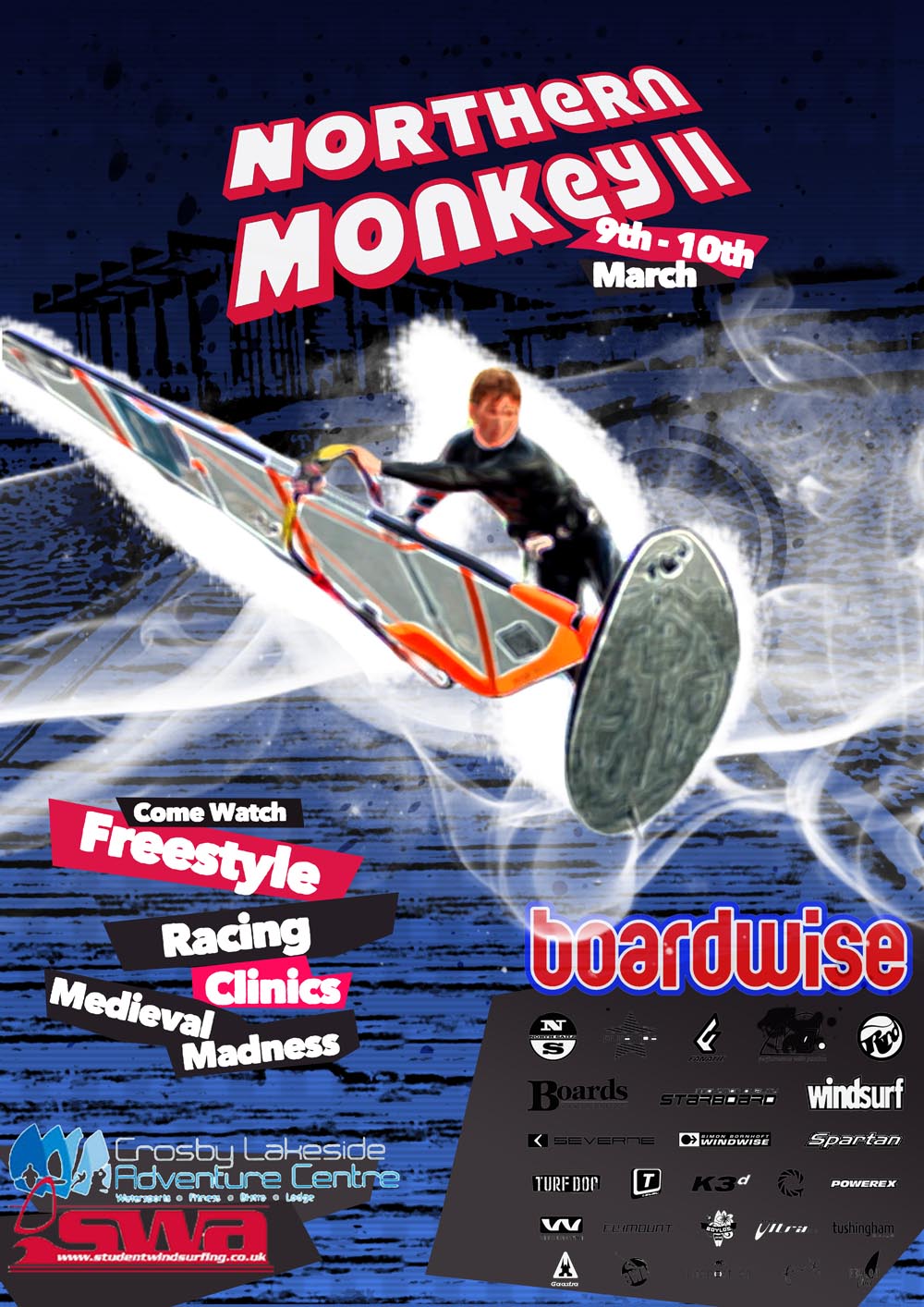 northern monkey website size poster 2012