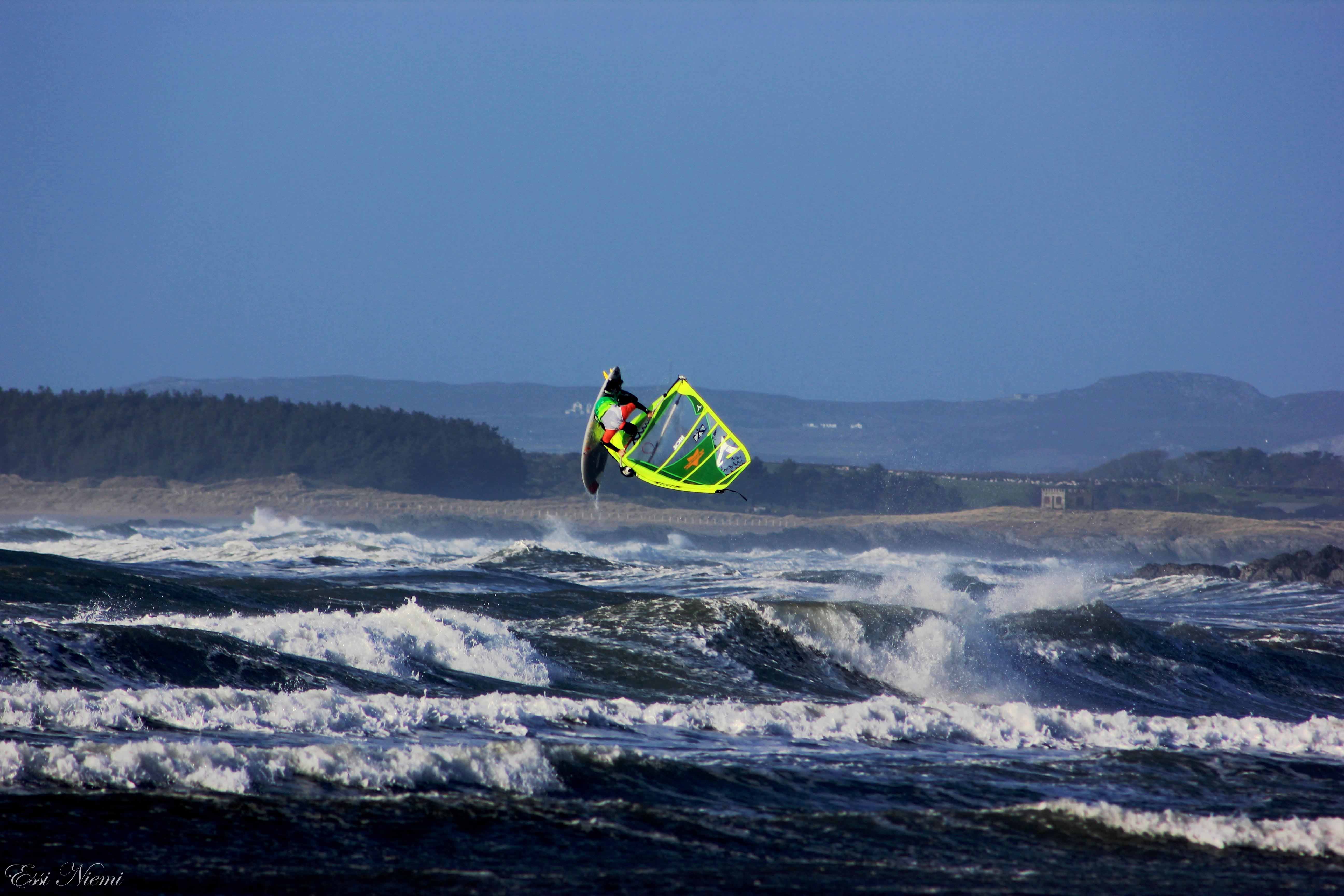 Rhosneigr 2014 windsurfing pushloop